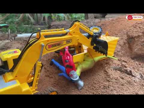 RC EXCAVATOR MENGAWAL PENGIRIMAN BINATANG PURBA KE LONDON