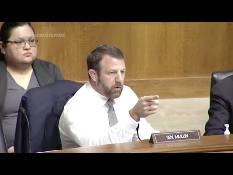 Sen. Markwayne Mullin challenges Teamsters leader to a fight. Bernie Sanders intervenes