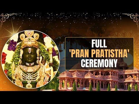 Watch Full 'Pran Pratishtha' Ceremony | Ayodhya Ram Mandir | NewsX