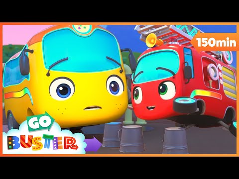 Learn Music in Buster's Band! 🥁 | Go Learn With Buster | Videos for Kids