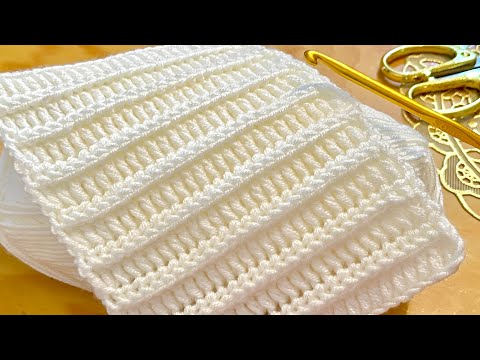 New design! Easy Crochet!🌸 Crochet baby blanket/ How to Crochet for beginners