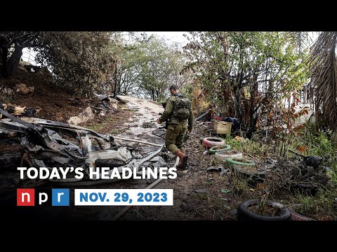 Tensions High On Israel-Lebanon Border | NPR News Now