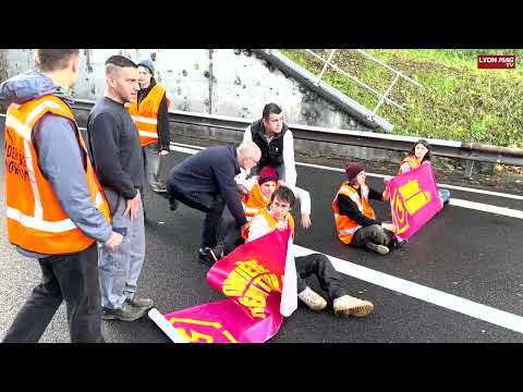 Lyon : les militants de Derni&egrave;re R&eacute;novation de retour, la M6 bloqu&eacute;e par les activistes &eacute;cologistes