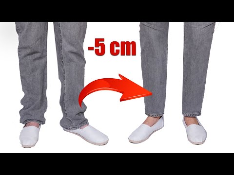 A new way how to hem jeans quickly and easily!