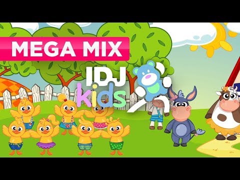 DEDA MILE IMA FARMU // NAJLEPSE DECIJE PESME // MEGA MIX // VESELA FARMA // 