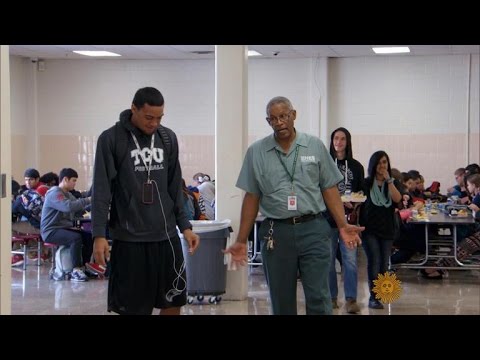 High school janitor goes above and beyond