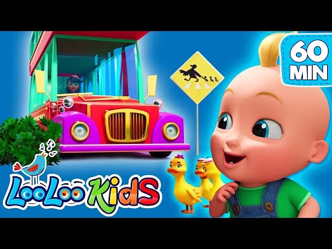 Wheels On The Bus and MORE Children's Songs with LooLoo Kids Nursery Rhymes