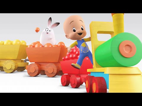 Learn with Cuquin and the Magic colorful train | It's Cuquin Funtime!