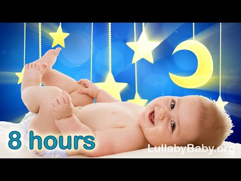 ✰ 8 HOURS ✰ Baby Sleep Music ♫ BRAHMS' LULLABY ♫ Lullaby for babies to go to sleep