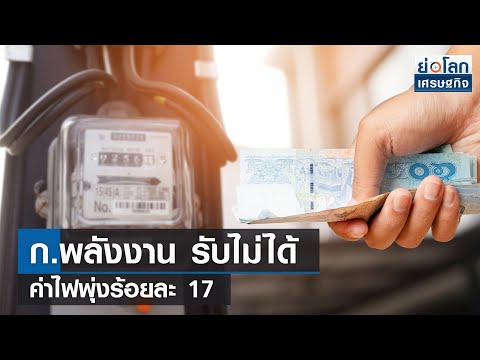 [Sub Eng] ก.พลังงาน รับไม่ได้ค่าไฟพุ่งร้อยละ 17  | ย่อโลกเศรษฐกิจ 4 ธ.ค.66