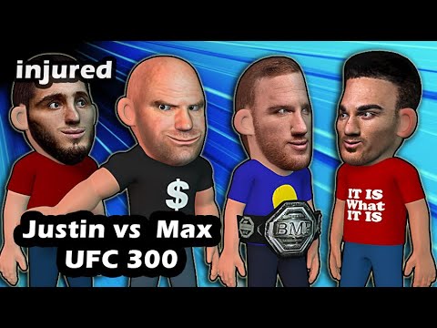 Makhachev injured - Justin vs Max for BMF UFC 300