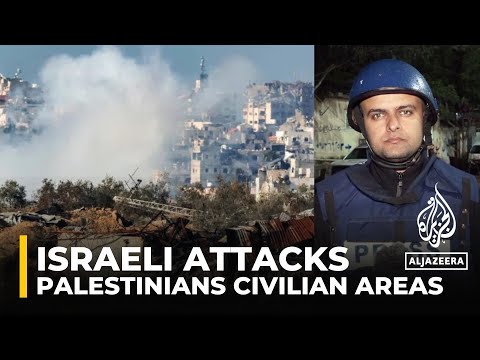 Israel targets civilian areas: Palestinians search through rubble in darkness