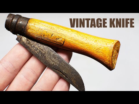 Old Opinel №8 Pocket Knife Restoration