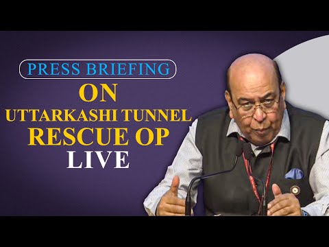 Day 16 Live: PC by Lt Gen (Retired) Syed Ata Hasnain, Member, NDMA On Uttarkashi Tunnel Rescue Op