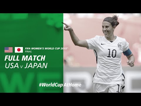 USA v Japan | 2015 FIFA Women's World Cup Final | Full Match