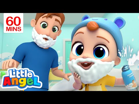 Daddy is My Hero | My Daddy Song &amp; More Little Angel Kid Songs