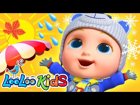 📆 Months of the Year Song 🌟 | LooLoo Kids 1-Hour Compilation | Educational Songs for Kids!