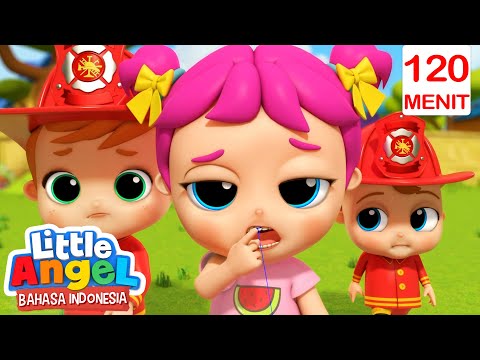 Bayi John dan dokter gigi | Little Angel Indonesia | Kartun dan Lagu Anak Favorit