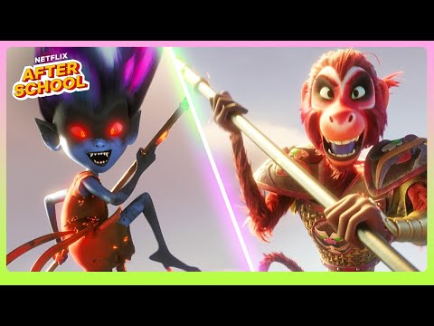 Monkey VS Demon! 🐵😈 The Monkey King | Netflix After School