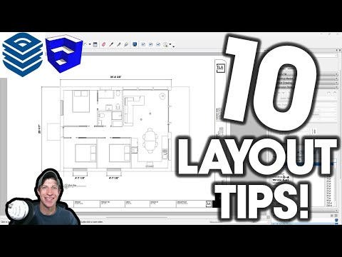 Faster Plan Creation in LAYOUT from SketchUp! (10 Vital Tips)