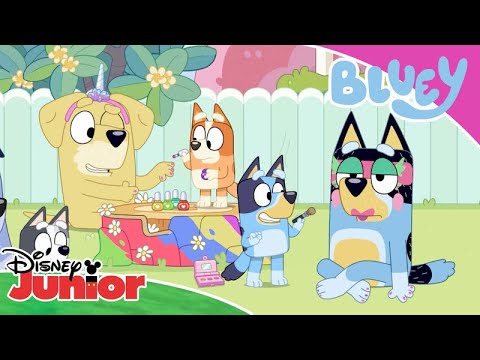 Trouble at the Salon ? | Bluey ? | Disney Junior Arabia