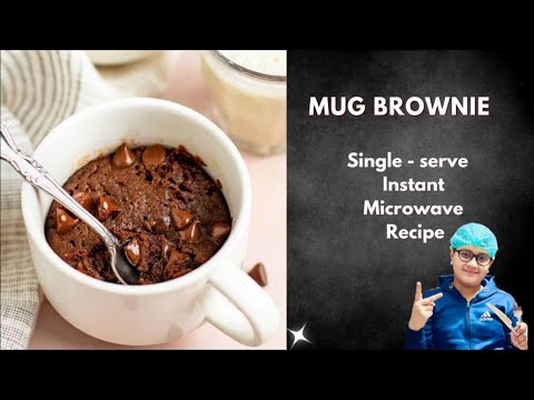 Mug Brownie Recipe/Brownie in a Mug | 2 Min Mug Brownie 🍫☕️🍥
