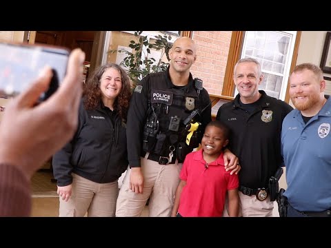 NJ police team up with 9-year-old battling rare brain disease to raise funds