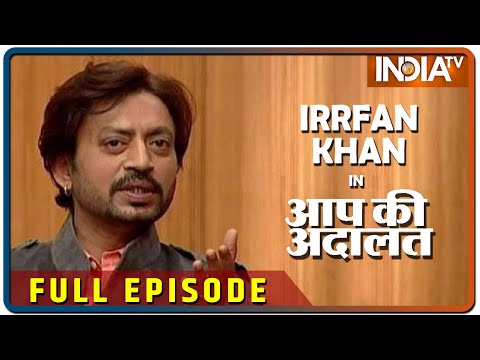 Irrfan Khan in Aap Ki Adalat (Full Episode)