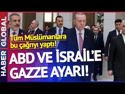 Erdoğan'dan ABD ve Batı'ya &Ccedil;ok Sert İsrail Tepkisi! T&uuml;m M&uuml;sl&uuml;man &Uuml;lkelere Bu &Ccedil;ağrıyı Yaptı