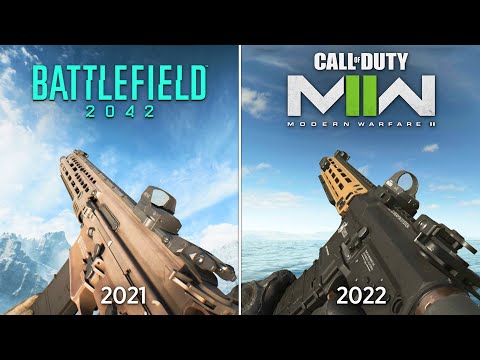 Call of Duty Modern Warfare II vs Battlefield 2042 - Attention to Detail Comparison