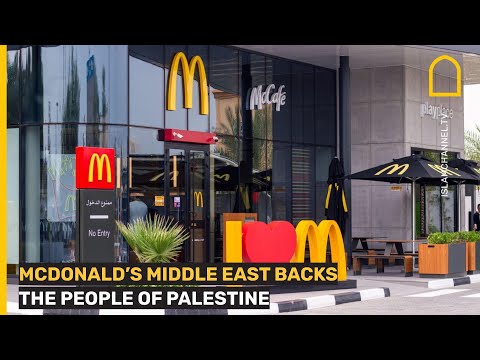 McDonalds Middle East backs the people of Palestine