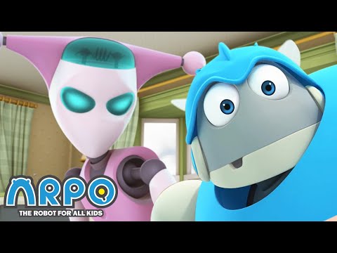 Arpo the Robot | NANNYBOT VS ARPO!!! +MORE FULL EPISODES | Compilation | Funny Cartoons for Kids