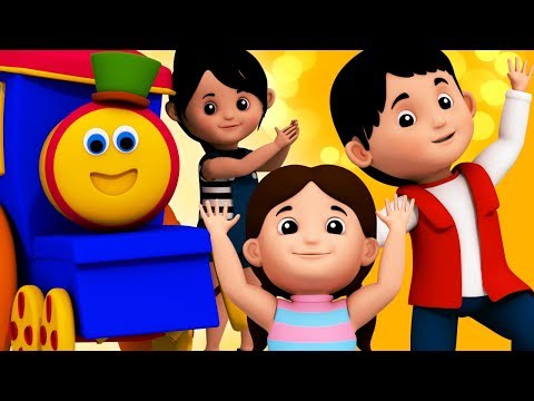 If You Are Happy | Bob The Train | Kindergarten Nursery Rhyme For Children | Video For Toddlers