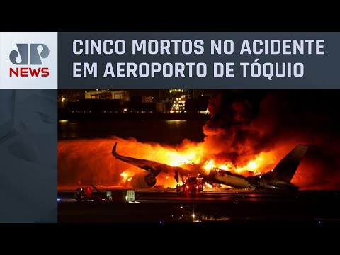 Autoridades do Jap&atilde;o investigam colis&atilde;o entre avi&otilde;es