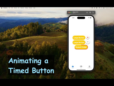 Creating a Timed Button in SwiftUI - Animation Showcase Part 3