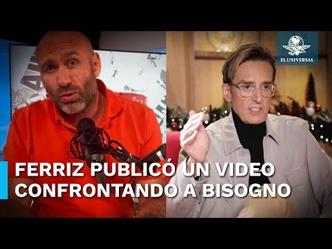 Pedro Ferriz H&iacute;jar arremete contra Daniel Bisogno