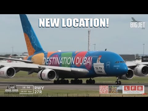 London Heathrow Airport - New location!