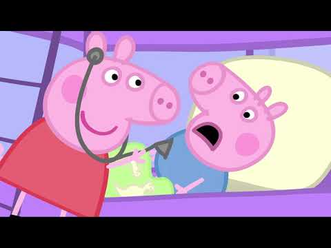 George's First Day At Playgroup! 🐷✏️  Peppa Pig Family Kids Cartoons