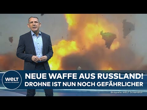 PUTINS KRIEG: Neue Drohne ist noch gef&auml;hrlicher! Russland hat Irans Waffe weiterentwickelt