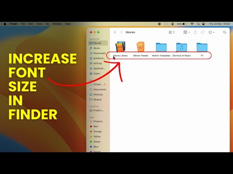 Increase Font Size in Finder on Mac - How to Change the Text Size on Mac?