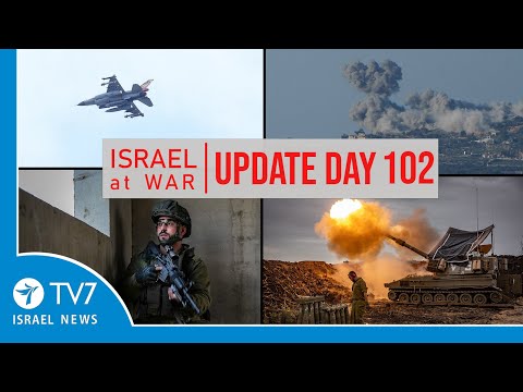 TV7 Israel News - Sword of Iron, Israel at War - Day 102 - UPDATE 16.01.24