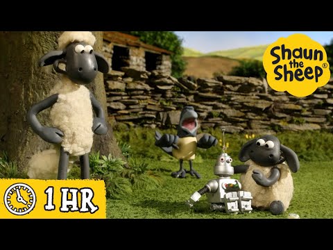 Shaun the Sheep 🐑 Timmy and The Robot - Cartoons for Kids 🐑 Full Episodes Compilation [1 hour]