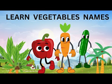 Vegetables Names for kids| Learn  Vegetables | English Vocabulary