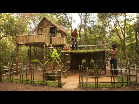 Build The Most Beautiful Green Garden Around The  Greatness Bamboo House