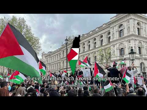 &quot;Long Live Palestine, Crush Zionism&quot; - Swedish Pro-Palestine Song