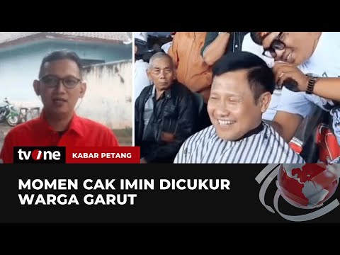 Sejumlah Kegiatan Kampanye Cak Imin di Garut, Cukur Rambut hingga Temui Pelaku UMKM | tvOne