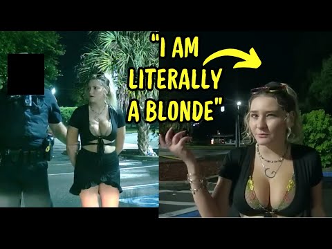 &quot;I'm Literally a Blonde&quot; This Woman Puts Too Much Effort into Avoiding Jail