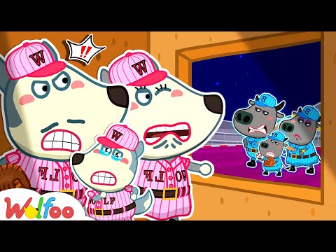 Wolfoo, Don't Cry! Parents'll Always Protect You! - Wolfoo and Pink vs Blue Challenge 🤩 Kids Cartoon