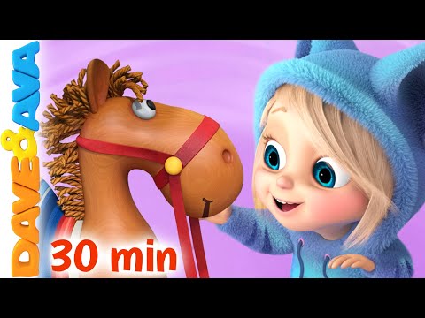 🤪 Alice the Camel, Old MacDonald and More Nursery Rhymes &amp; Baby Songs | Kids Songs by Dave and Ava 🤪