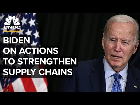 Biden delivers remarks on new actions to strengthen supply chains and lower costs &mdash; 11/27/23